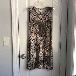 Sleeveless Fun Swing Dress